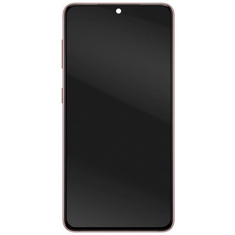 Schermo Lcd Completo Per Samsung Galaxy S21 Vetro Touch E Frame, Rosa Cipria - Foto 1