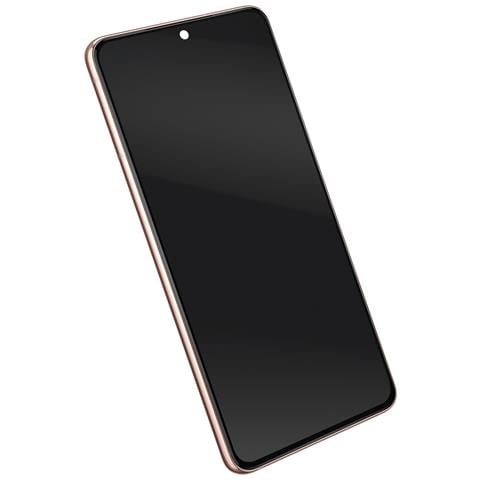 Schermo Lcd Completo Per Samsung Galaxy S21 Vetro Touch E Frame, Rosa Cipria - Foto 4