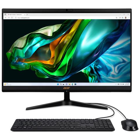 All-in-One Aspire C24-1800 Display 23.8" Full HD Intel Core i5-12450H Ram 8 GB SSD 512 GB 4xUSB 3.2 Windows 11 Home - Foto 1