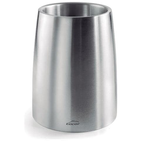 Secchiello Champagne Coibentato In Acciaio Inox 10,5x19,5 - 62389 - Foto 1