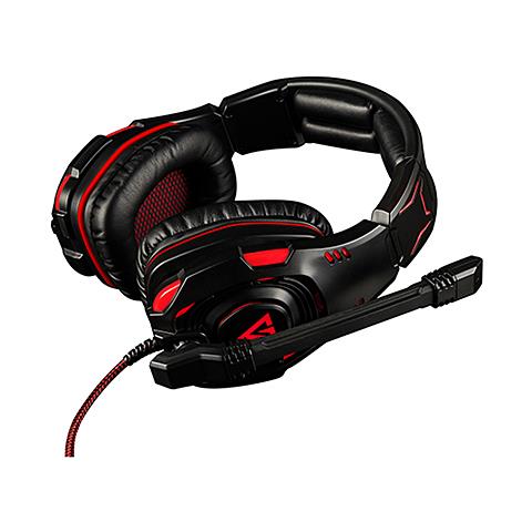 VOLCANO GHOST Auricolare Cablato A Padiglione Giocare Nero, Rosso - Foto 2