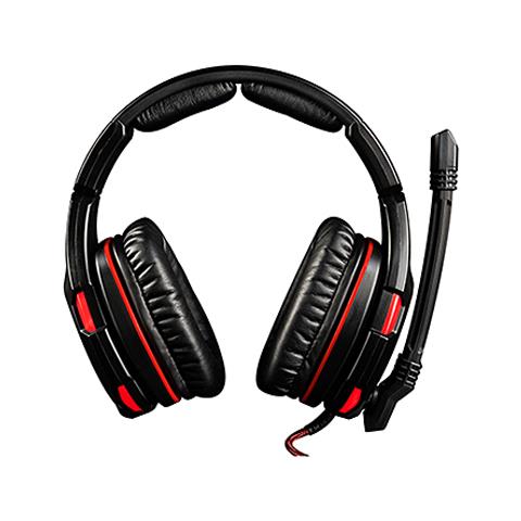 VOLCANO GHOST Auricolare Cablato A Padiglione Giocare Nero, Rosso - Foto 1