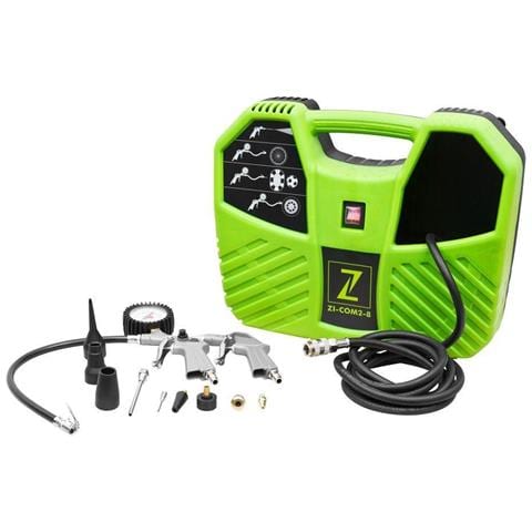 Compressore D'aria A Valigetta Portatile Senza Olio 230v Zi-com2-8 - Foto 1