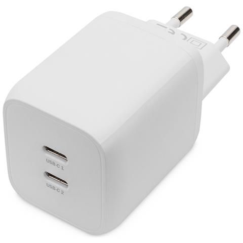 Digitus Caricatore USB-C, 2 porte, 65 W GaN - Foto 1