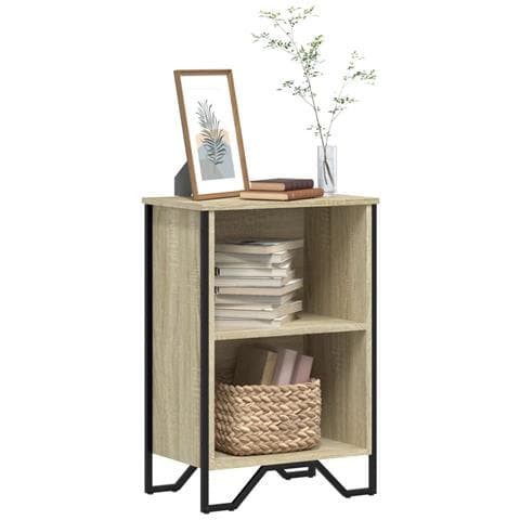Libreria Rovere Sonoma 50x31x74,5 Cm In Legno Multistrato - Foto 1