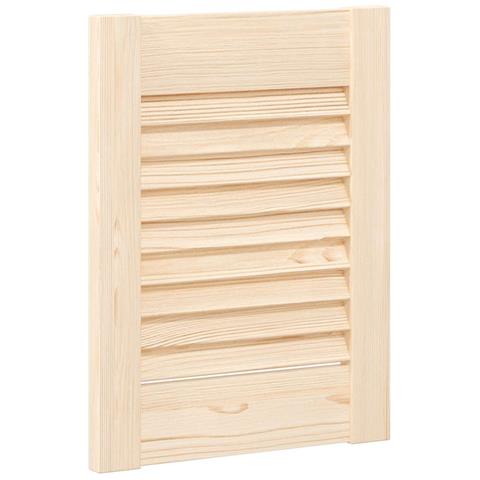 Anta Con Design A Lamelle 39,5x29,5 Cm In Legno Di Pino - Foto 2