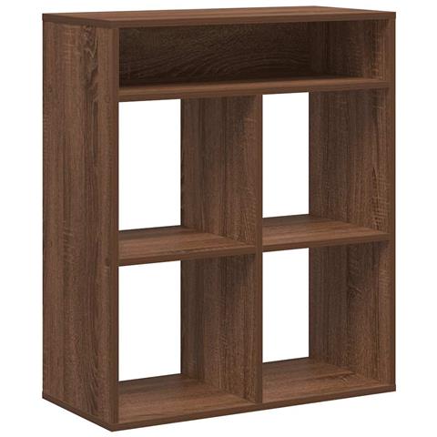 Libreria Rovere Marrone 66x31x80 Cm In Legno Multistrato - Foto 2