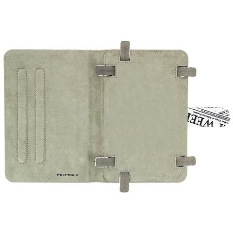 Custodia Folio Protecteur Universel Pour Tablettes 7'' À 8'' - Modèle De Journal, Bianco - Foto 2