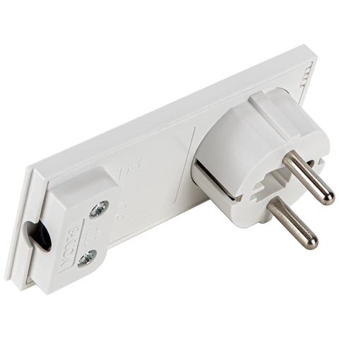 80150 presa elettrica Bianco 2P+E - Foto 2