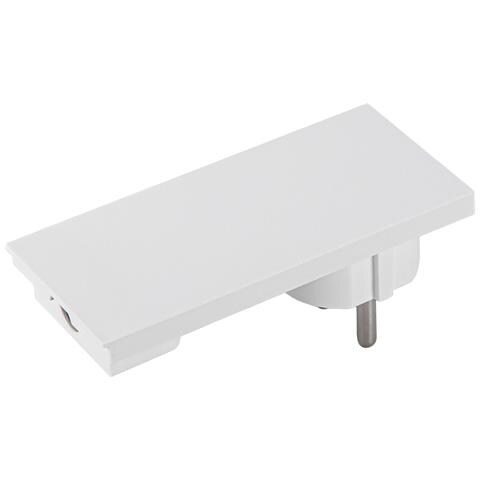 80150 presa elettrica Bianco 2P+E - Foto 6