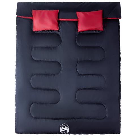 Sacco Pelo Doppio Campeggio con Cuscini per Adulti 3-4 Stagioni - Foto 2