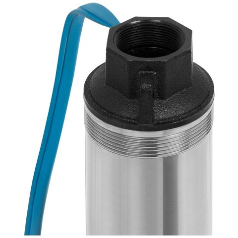 Pompa Per Pozzi Profondi 4"" In Acciaio Inox, Elettrica 750w, Diametro Pompa 4 Pollici (10 Cm), Filetto Di Collegamento 1 1/2 Pollice, Cavo Di Alimentazione 20 M, Altezza Di Pompaggio Max 56 M, Con Filtro Per Sporco - Foto 8