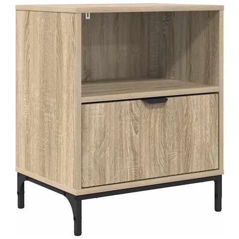 Comodino rovere sonoma 49 x 36 x 61 cm Legno multistrato - Foto 1