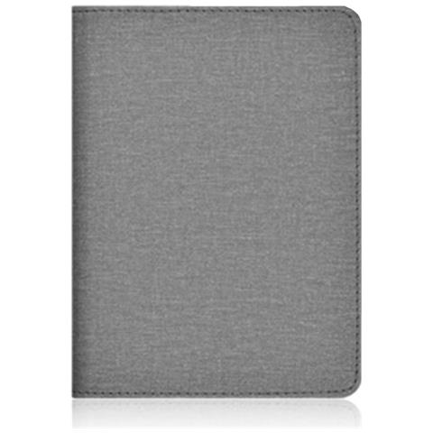 Custodia Grigia In Tessuto Con Supporto Compatibile Con Kindle Paperwhite 12a Gen (kpw123/958) - Porta Carte, Cinturino, Auto Sleep/wake - Foto 1