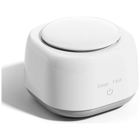 Pulitore Ad Ultrasuoni Portatile 250ml - Macchina Per La Pulizia Di Gioielli Con Alta Frequenza 48khz White - Foto 1