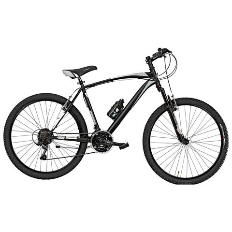 Bici Da Uomo Mountain Bike Misura 27,5 Nv275sf Bicicletta Mtb Nevada Cambio 21v Con Forcella Ammortizzata - 42 Titanio Verde Fluo Opaco - Foto 2