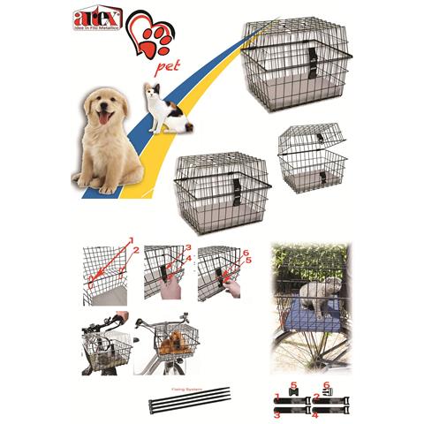 Cestino Porta Animali Pet Piccolo 40x30x33 - Foto 2