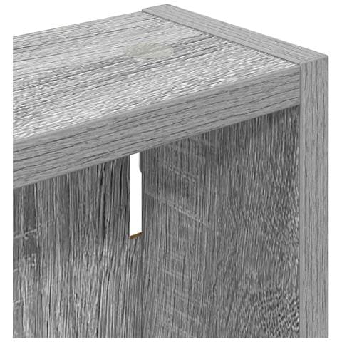 Armadio da bagno a muro Sonoma grigia 40 x 10 x 50 cm - Foto 9
