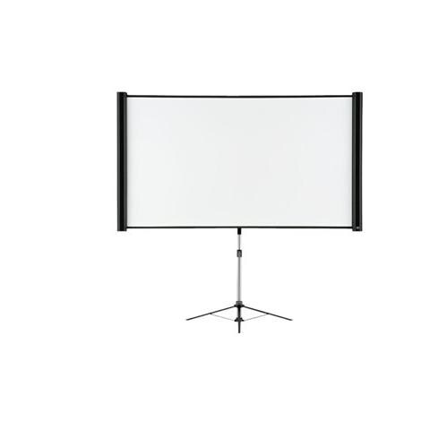 Schermo multi formato 4:3 16:9 16:10 regolazione con patografo e supporto da terra - Foto 2