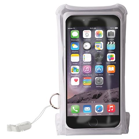 Cust Impermeabile Smartphones+vano Carta Up To 5.1'' Trasp +tracolla Bianco - Foto 1