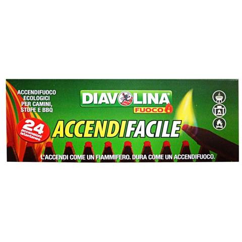Diavolina Accendifacile Pz. 24 - Foto 1