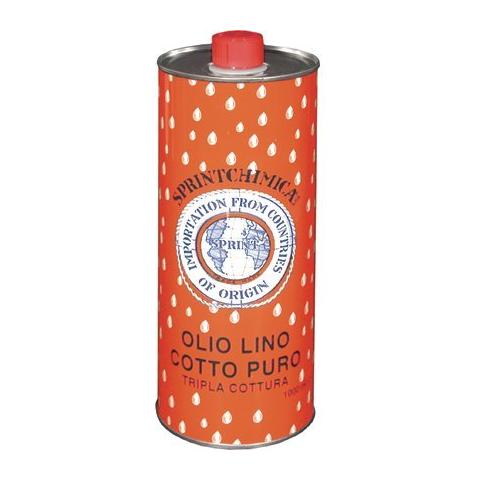 Olio Di Lino Cotto Puro Tripla Cottura Lt. 1 065326 Azimuthshop - Foto 1