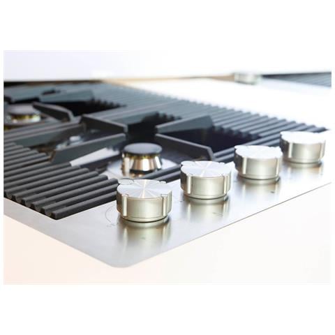 7681 000 Acciaio inox Da incasso 111.5 cm Gas 4 Fornello (i) - Foto 3