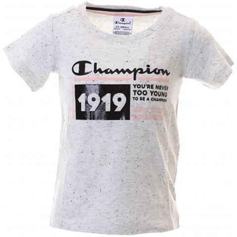 Crewneck T-shirt Manica Corta Bambina Taglia S - Foto 1