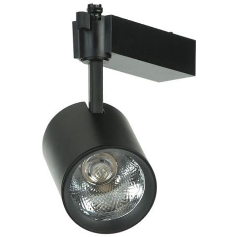 Henry Faretto Monofase A Led 10w Installabile Su Binario, Nero - Foto 3