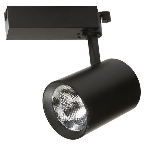 Henry Faretto Monofase A Led 10w Installabile Su Binario, Nero - Foto 1