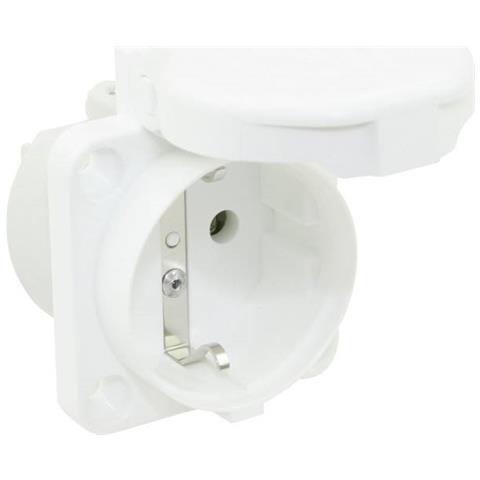 Presa Da Pannello Ip44 Bianco - Foto 1