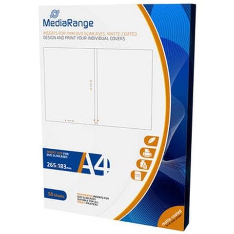 Inserti Per Custodie Dvd Da 7mm, Patinati Opachi (matte-coated), Pacco Da 50 Pezzi - Mrink122 - Foto 1