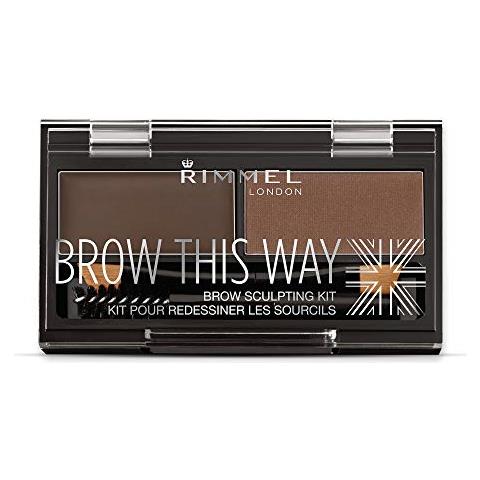 Brow This Way Sculpting Kit, Marrone Scuro, Polvere 0,04 Once, Cera 0,03 Once, Kit Per Modellare E Modellare Le Sopracciglia Con Cera Per Sopracciglia E Cipria Fissante - Foto 1