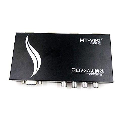 Vga 15hdf 4 Porte 4 In 1 Out Selettore Dello Scambista Dellinterruttore Di Sicurezza (1 Host 4 Visualizza 4 Host 1 Display) A Quattro Vie Vga Video Switch Interruttore Per Pc Laptop Desktop Monitor Proiettore Con Con Cablaggio Tv - Foto 4