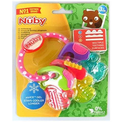 Uk Ice Bite Teether Keys Rosa - Foto 4