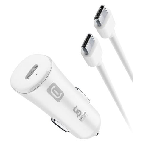 Caricabatterie Cellular Line Cbrsmkitc2cpd25ww Super Fast Car Power Ki - Foto 1