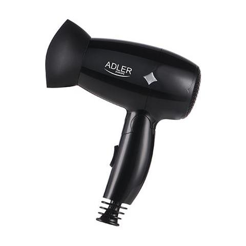 Asciugacapelli Ad 2251 1400 W, Numero Di Impostazioni Di Temperatura 2, Nero - Foto 1