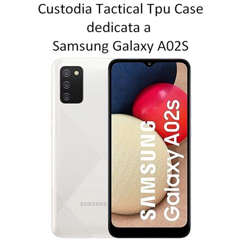 Custodia Originale Tpu Cover Case Per Samsung Galaxy A02s A025 Trasparente - Foto 2