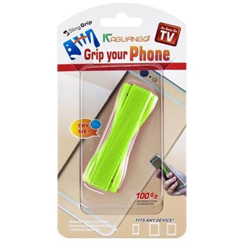 Supporto Per Dito Sling Grip Per Cellulare / Tablet / Ipod / Ereader Maniglia Cinghia Di Imbracatura In Verde - Foto 7