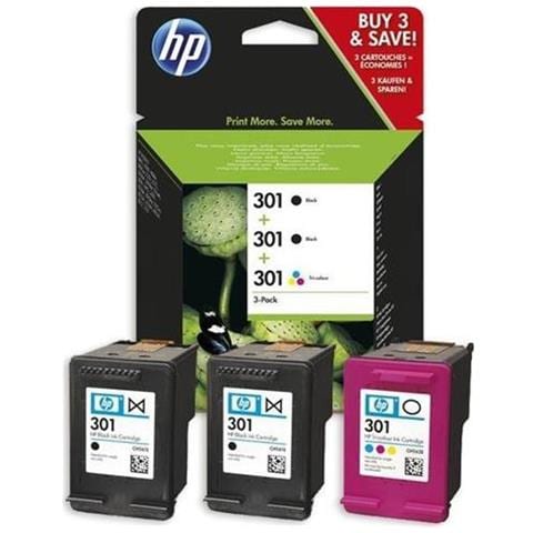 E5Y87EE MCVP Value Pack Cartuccia Ink Originale Nero / Ciano / Magenta / Giallo per DeskJet 1050 / 2050 / 2050s - Foto 1