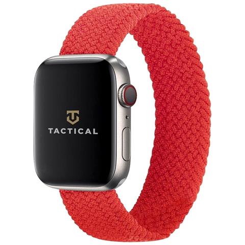 Cinturino S 783 Originale Braided String Per Apple Watch 1-2-3-4-5-6-7-se 42 44 45mm Red - Foto 5