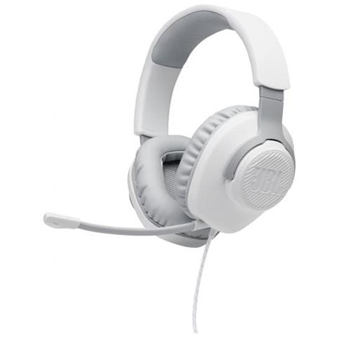Jbl Quantum 100 Cuffie Cablato A Padiglione Giocare Bianco - Foto 2