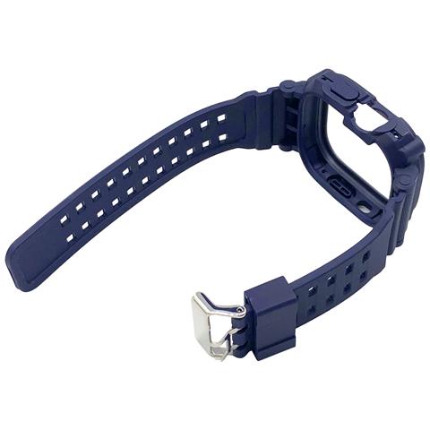 Custodia Protettiva E Bracciale Per Apple Watch Ultra 49mm Darkblue - Foto 5