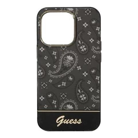 Hard Cover Bandana Paisley Black, Fr Iphone 14 Pro, Guhcp14lhgbnhk (guhcp14lhgbnhk) - Foto 1