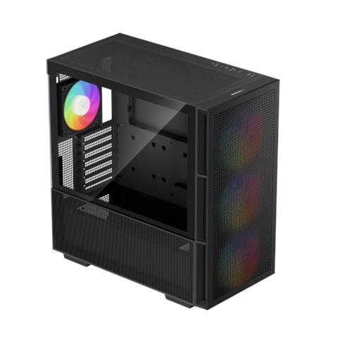Case CH560 Midi Tower ATX, EATX, micro ATX, Mini-ITX 1 Porte USB 3.2 Colore Nero (Finestrato) - Foto 4