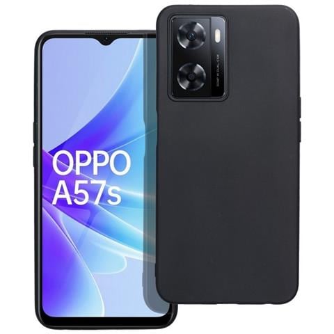 Custodia Tpu Silicone Cover Case Per Oppo A57 4g - A77 4g - A57s Black - Foto 1