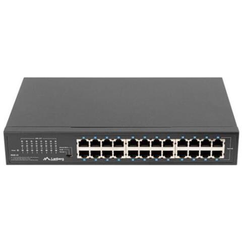 Rsge-24 Switch Di Rete Non Gestito Gigabit Ethernet (10/100/1000) 1u Nero - Foto 6