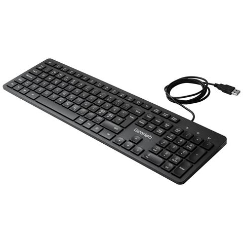 Tastiera Cablato GLB211102 (Layout QWERTY) Colore Nero - Foto 2