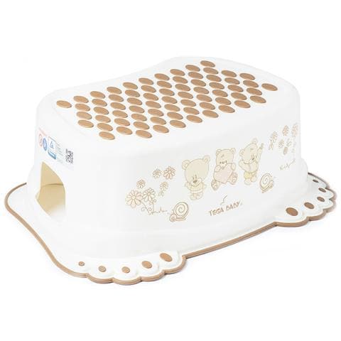 Sgabello Teddy Bianco Perla - Foto 1