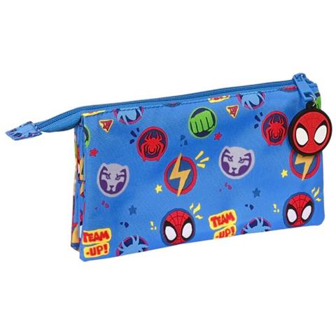 Case Della Scuola Di Tiple Spidey Team Up Blue - Foto 1